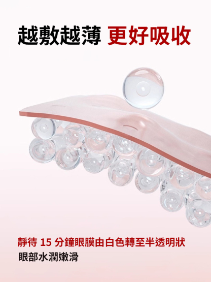 彈性抗皺膠原蛋白凝膠3D眼膜
