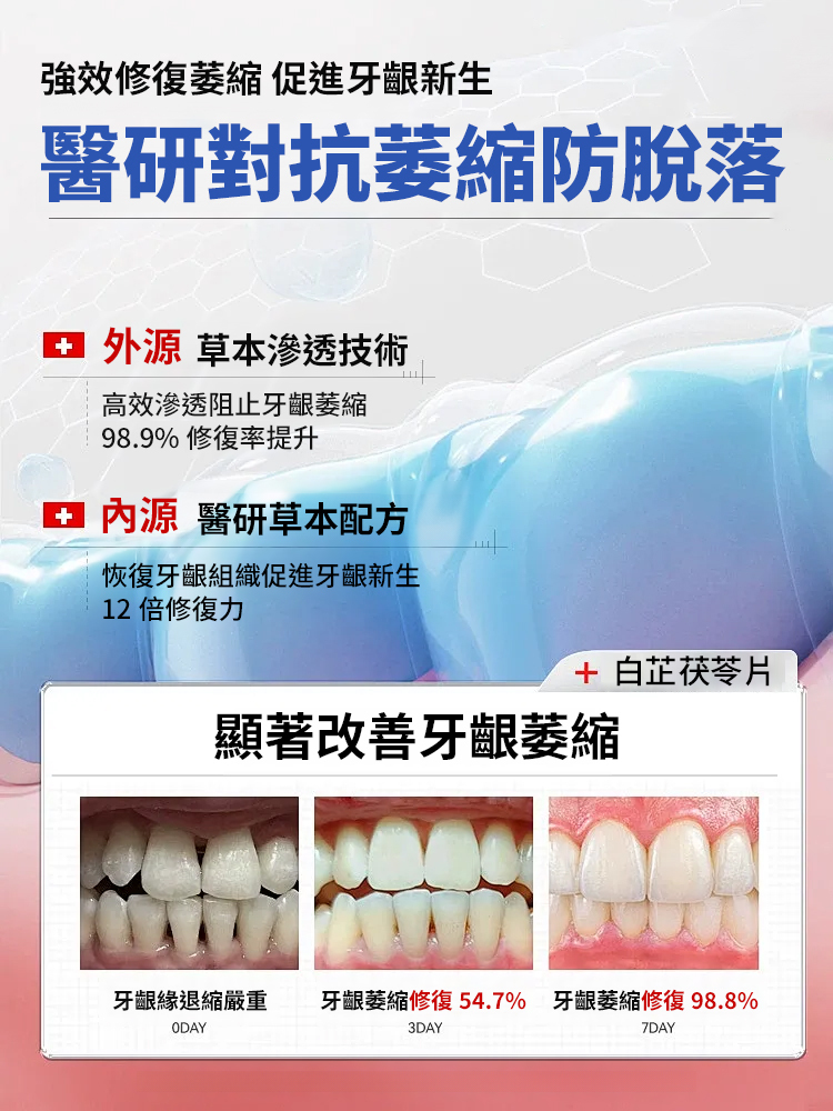 甘草蒲公英白芷茯苓片