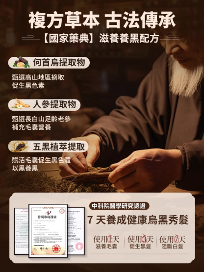 【一次變黑】人參精粹洗髮精