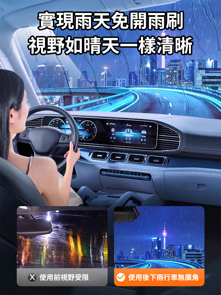 汽車清晰玻璃防雨水防霧鍍膜劑