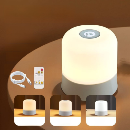 輕拍觸摸小夜燈氛圍檯燈臥室睡眠燈