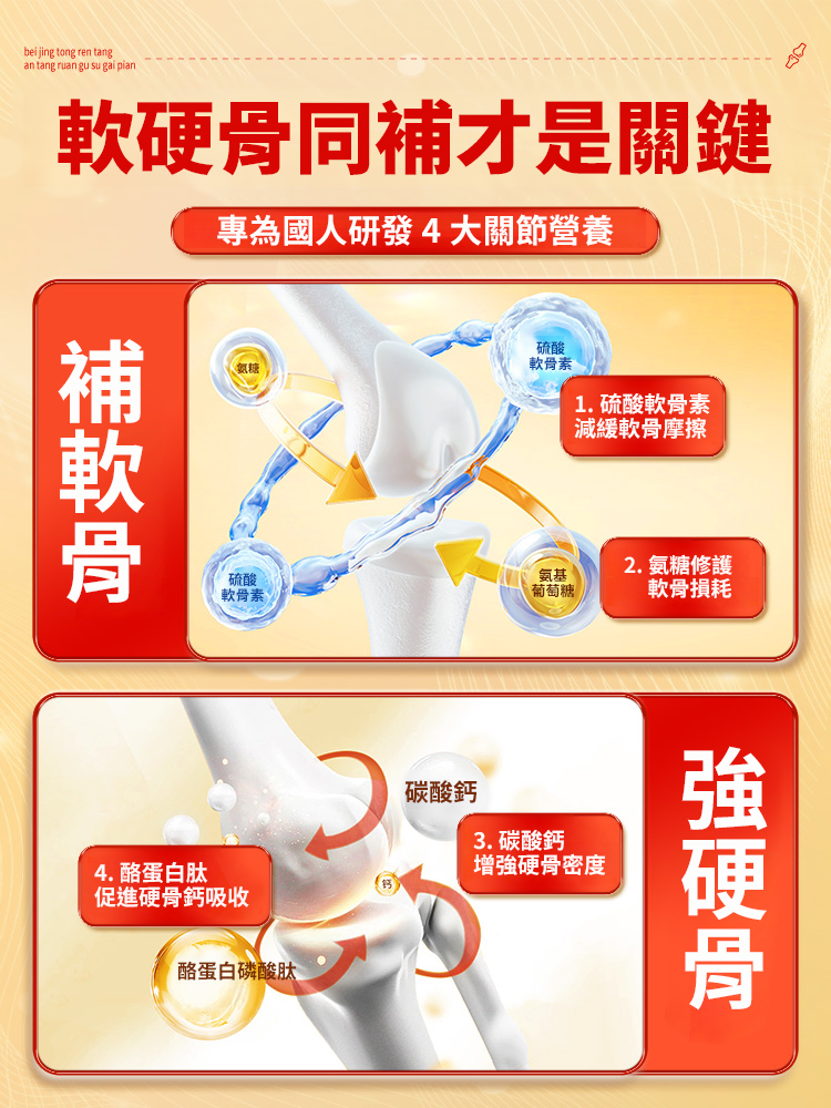 金裝雙黃軟骨素顆粒