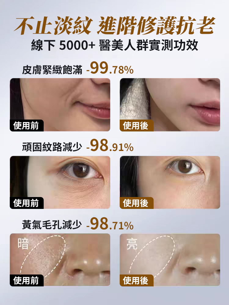 蟲草膠原抗皺眼霜