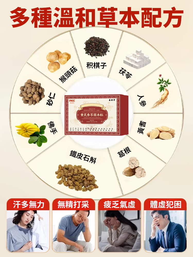 草本黃耆苓固本顆粒