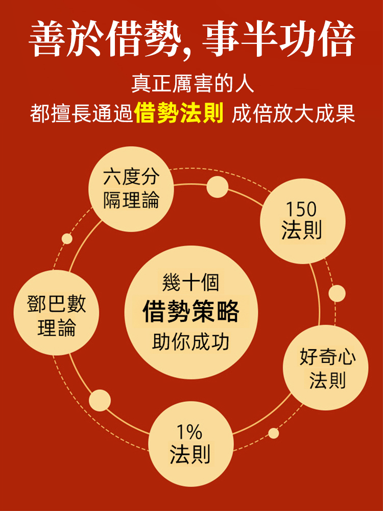 借勢人脈思維的底層邏輯書籍