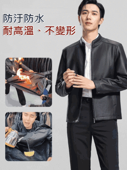 秋季男士皮衣外套