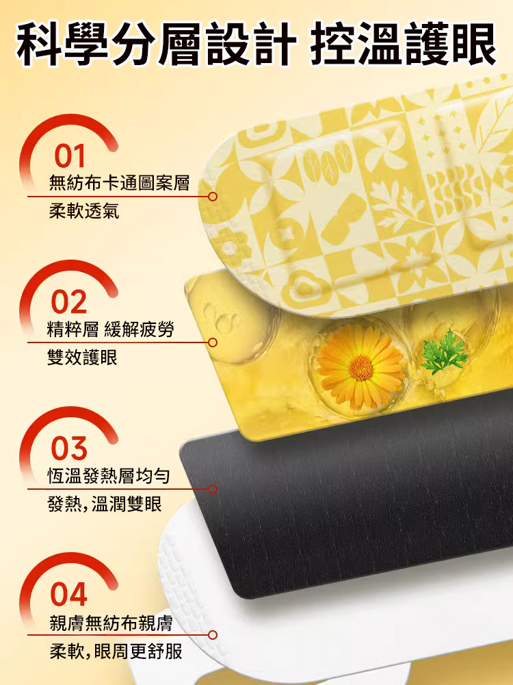 葉黃素草本熱敷眼貼