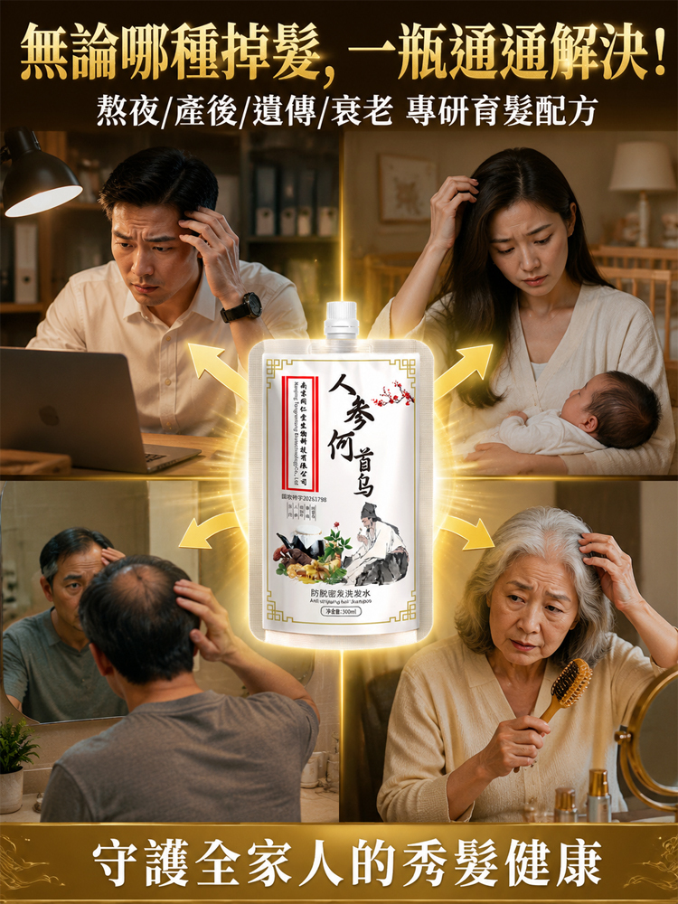生薑防脫育髮洗髮精