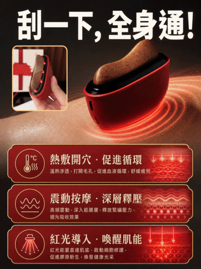 多功能砭石按摩儀