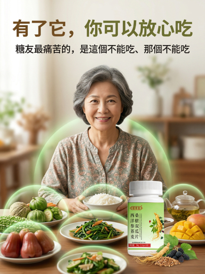 西洋參蕎麥桑葚雙瓜片