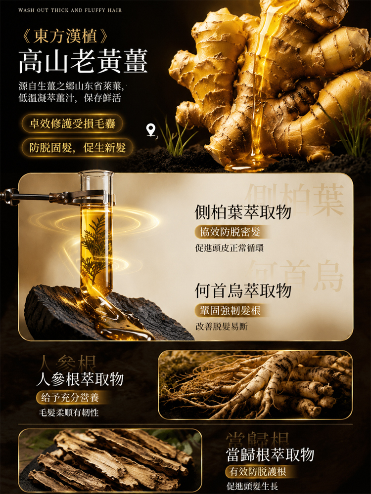 生薑防脫育髮洗髮精