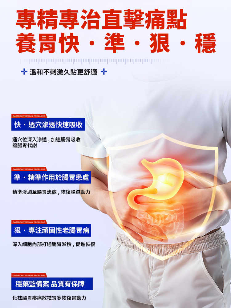 十八味脾胃保健貼