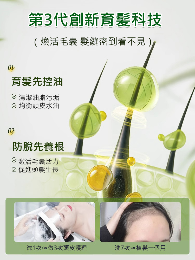 【5天生新發】防脫生髮洗髮精