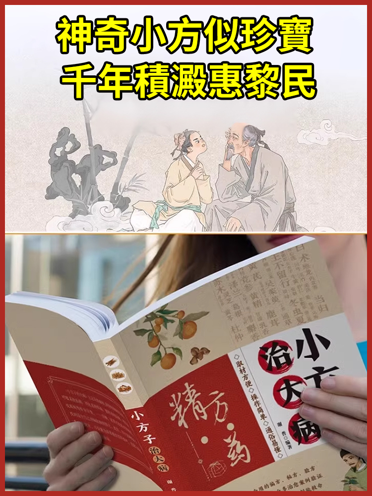 【傳世名方】小方子治大病書籍正版