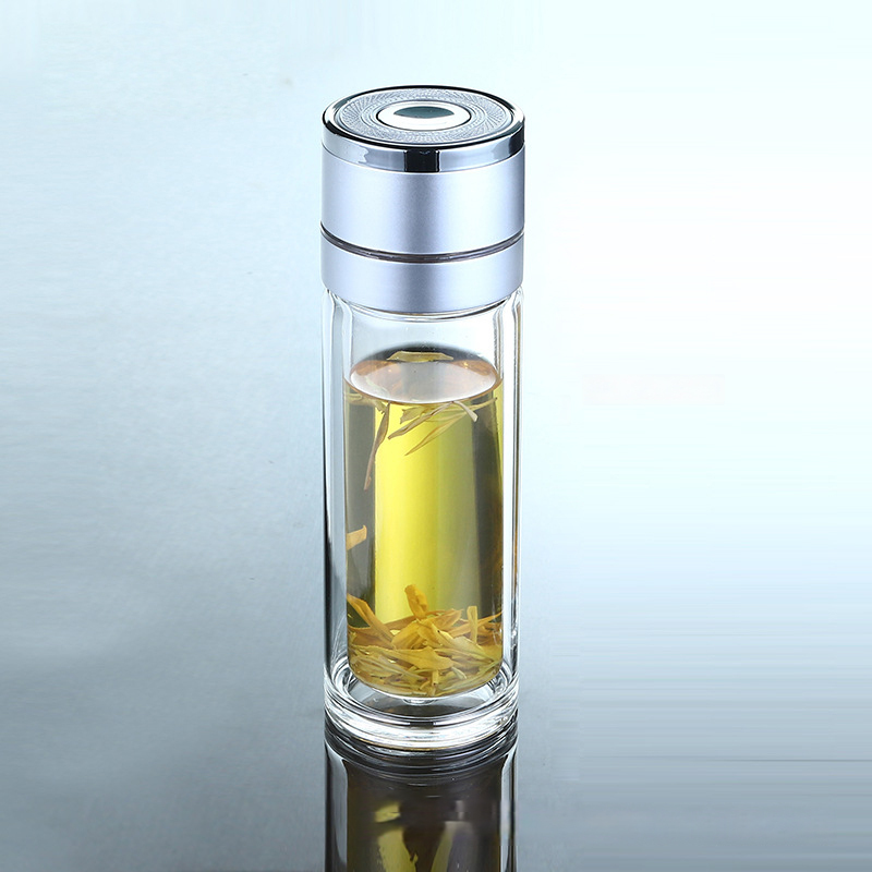 【一鍵開蓋】隔熱耐高溫茶水分離杯