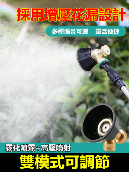 【輕鬆打藥一百畝】黑旋風高壓霧化噴頭