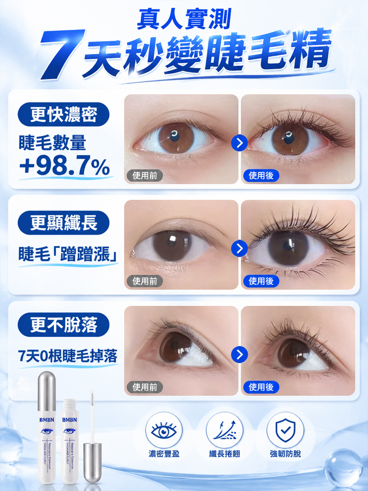 捲翹纖長睫毛營養液