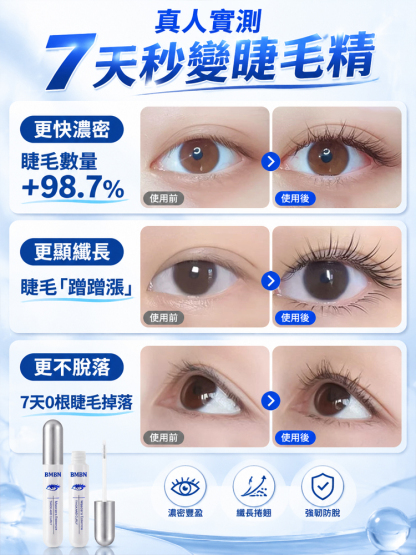 捲翹纖長睫毛營養液