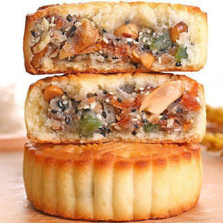 廣式風味五仁月餅