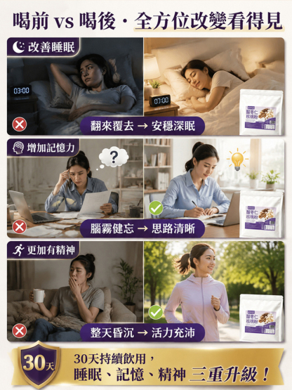 【安神養腦】酸棗仁核桃粉
