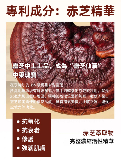 靈芝抗皺回春水