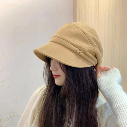 女士秋冬顯瘦漁夫帽