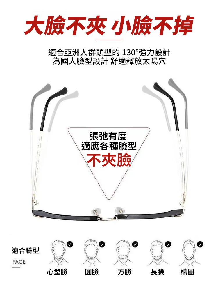 男女同款高級老花眼鏡