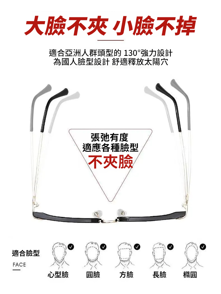 男女同款高級老花眼鏡
