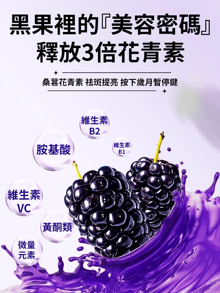 0添加黑桑椹乾