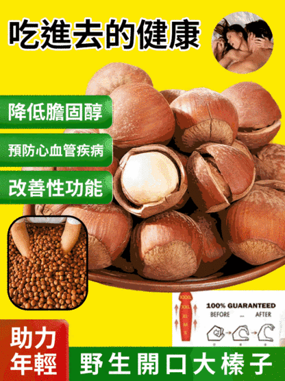 堅果王手剝開口大榛子