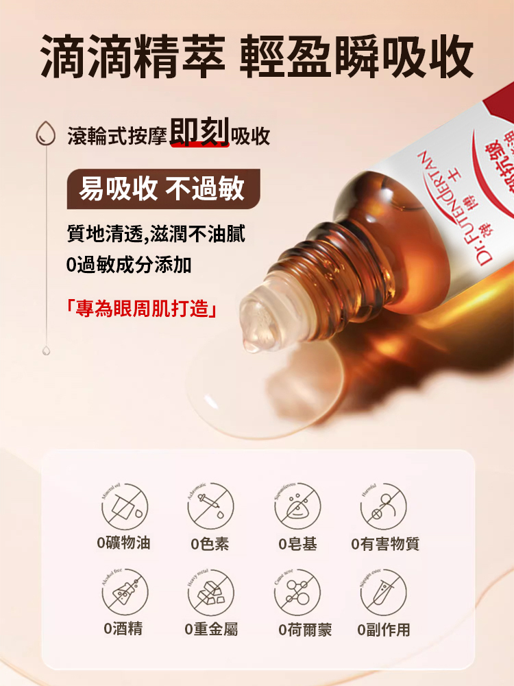 【超強去紋】眼部抗皺按摩精油