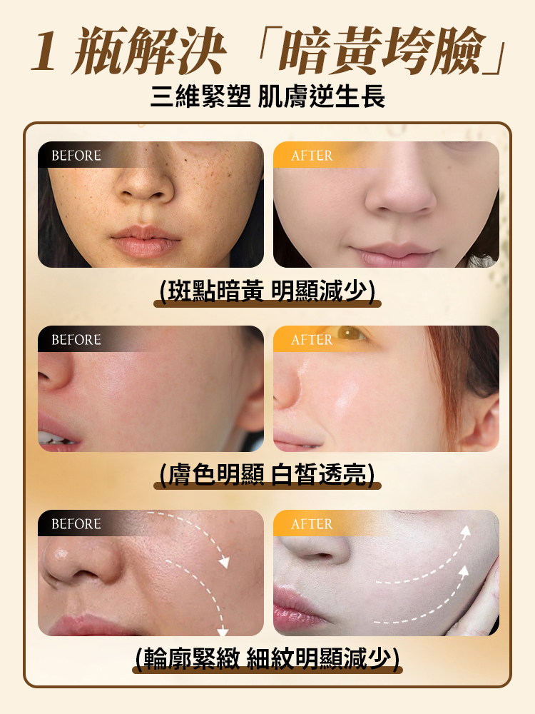 美白祛斑修護抗皺霜