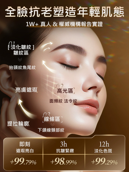 【一件搞定底妝】水光珍珠緊緻素顏霜