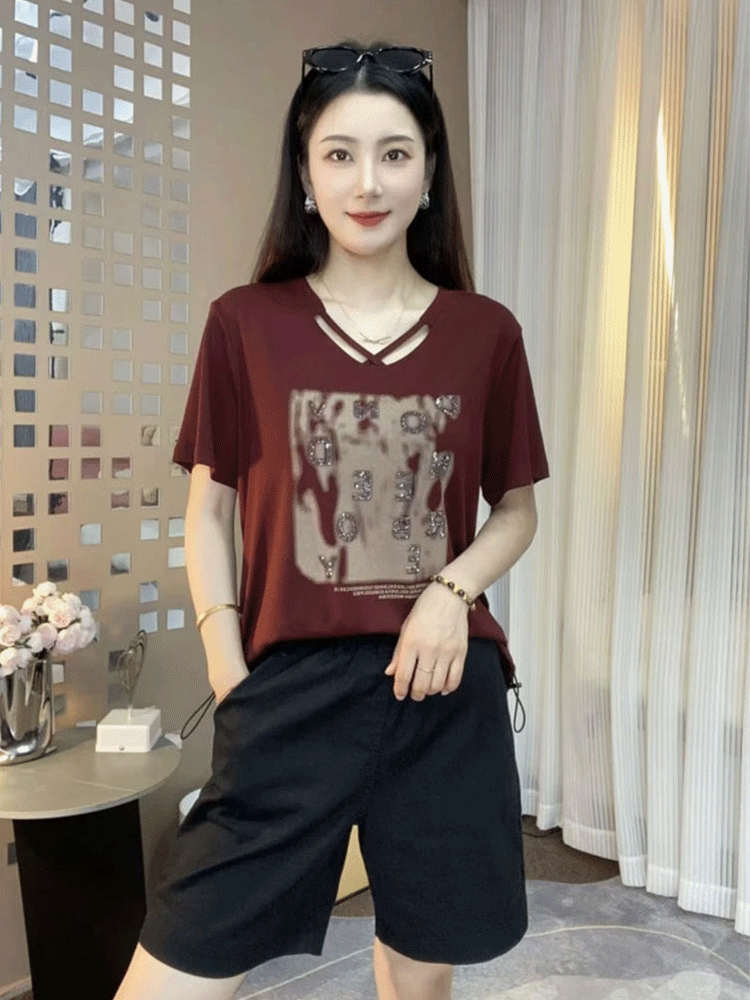 顯瘦減齡時尚洋氣小衫
