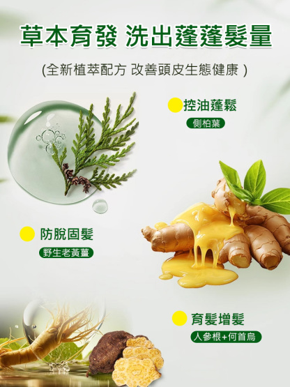 【5天生新發】防脫生髮洗髮精