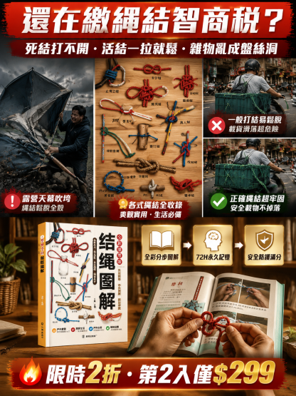 一看就會的結繩圖解