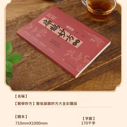 【醫學妙方】醫祖扁鵲妙方大全彩圖版