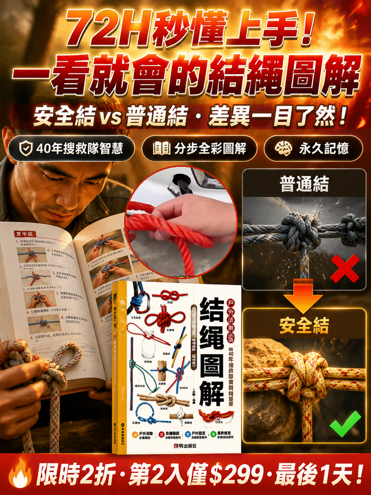 一看就會的結繩圖解