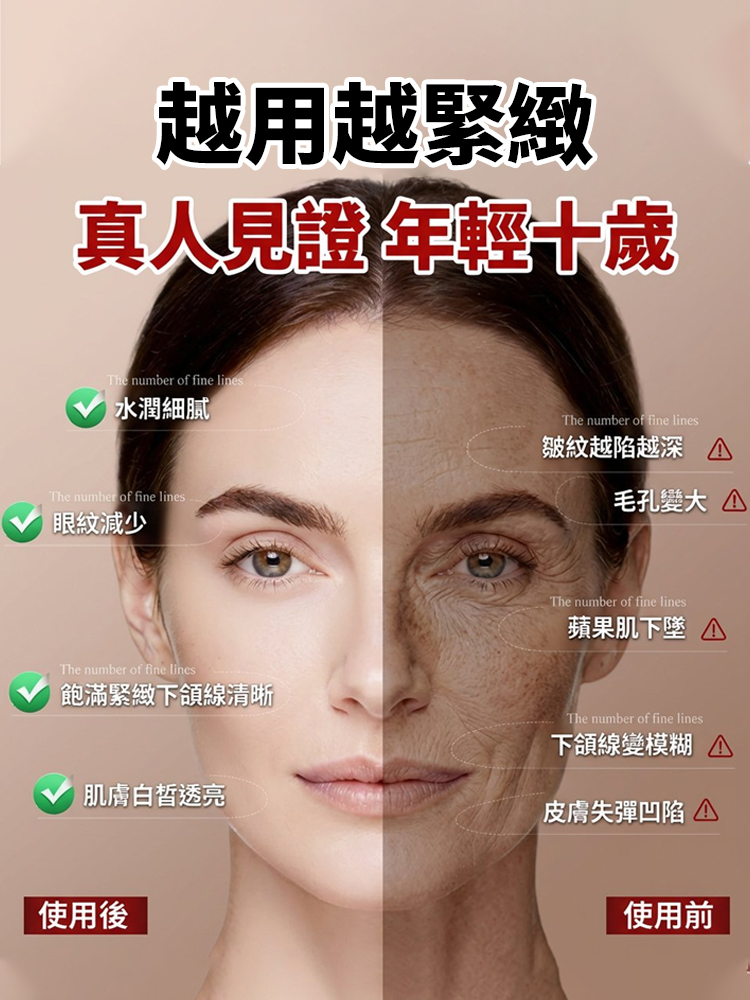膠原蛋白抗皺精華液