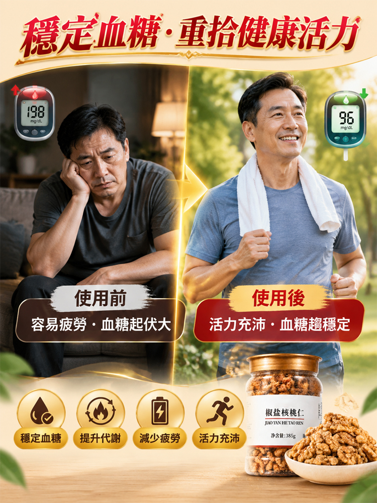 特級椒盐核桃仁