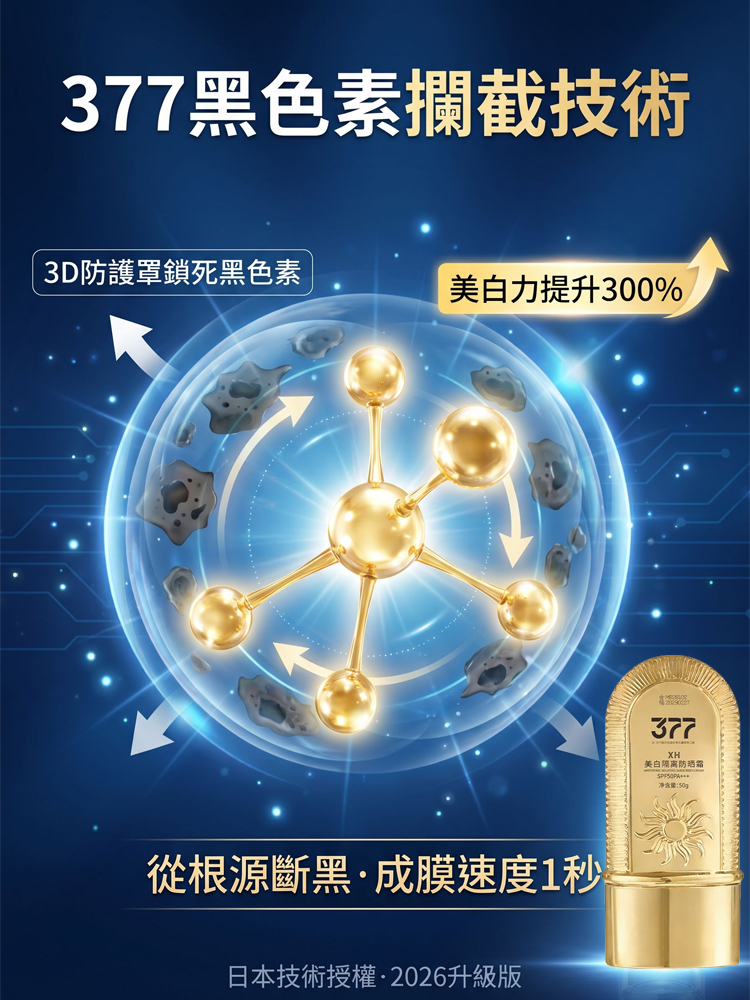 【90天曝曬不黑】美白隔離防曬霜