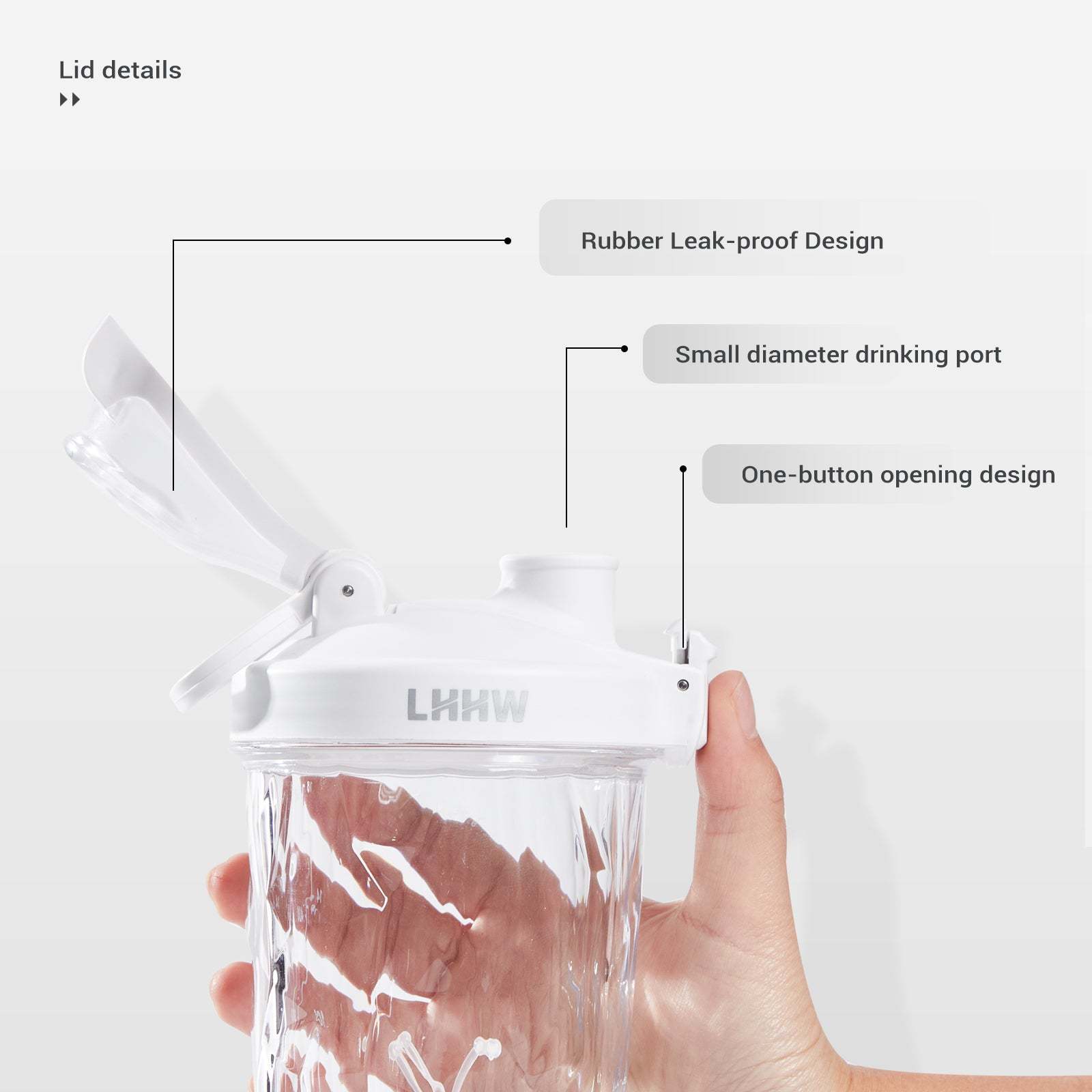 LHHW AUTOMATIC STIRRING CUP ELECTRIC SHAKER 500 ML แก้วปั่นอัตโนมัติ