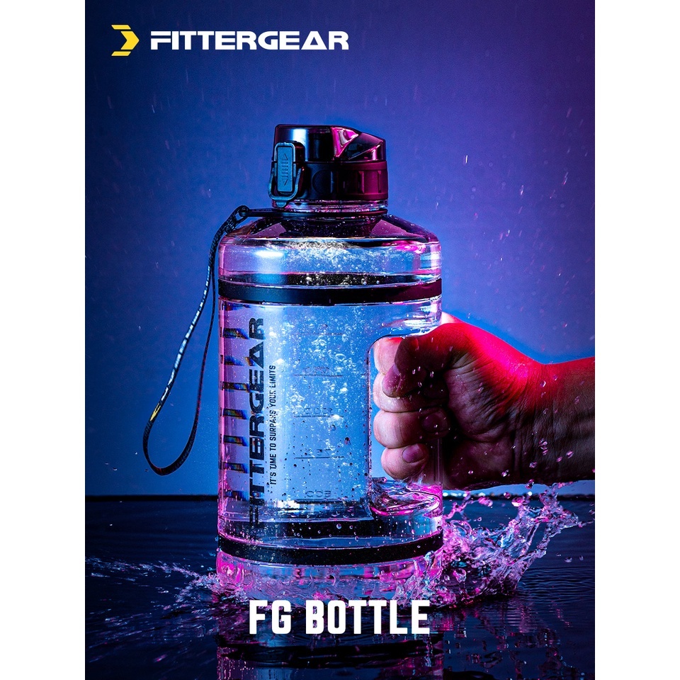 FITTERGEAR ขวดน้ำพลาสติก 2200 ML เพื่อสุขภาพ ถังน้ำ ( FG Bottle )