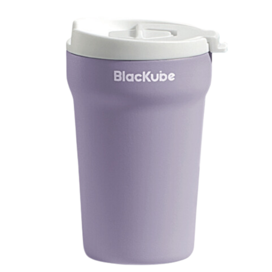 BLACKUBE PORTABLE COFFEE CUP 380 ML เเก้วใส่ชา กาเเฟ -Wel Store®