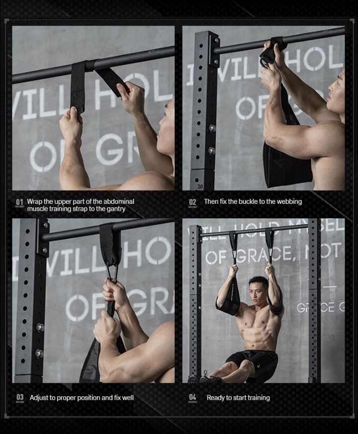 FITTERGEAR AB STRAPS อุปกรณ์ฝึกความแข็งแกร่งให้กับกล้ามเนื้อแกนกลางลำตัว