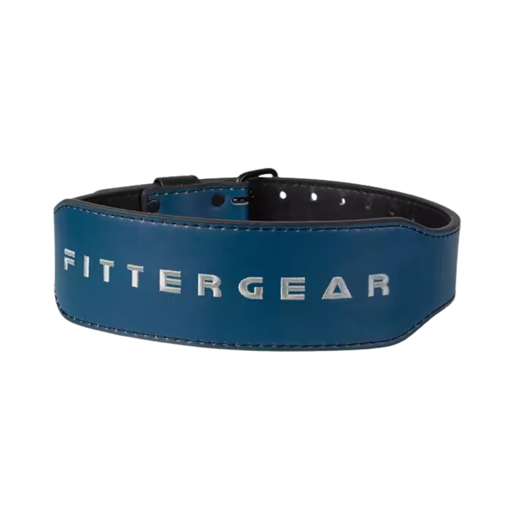 FITTERGEAR WEIGHT LIFTING BELT COWHIDE เข็มขัดยกน้ำหนักหนังวัวฟอกฝาด