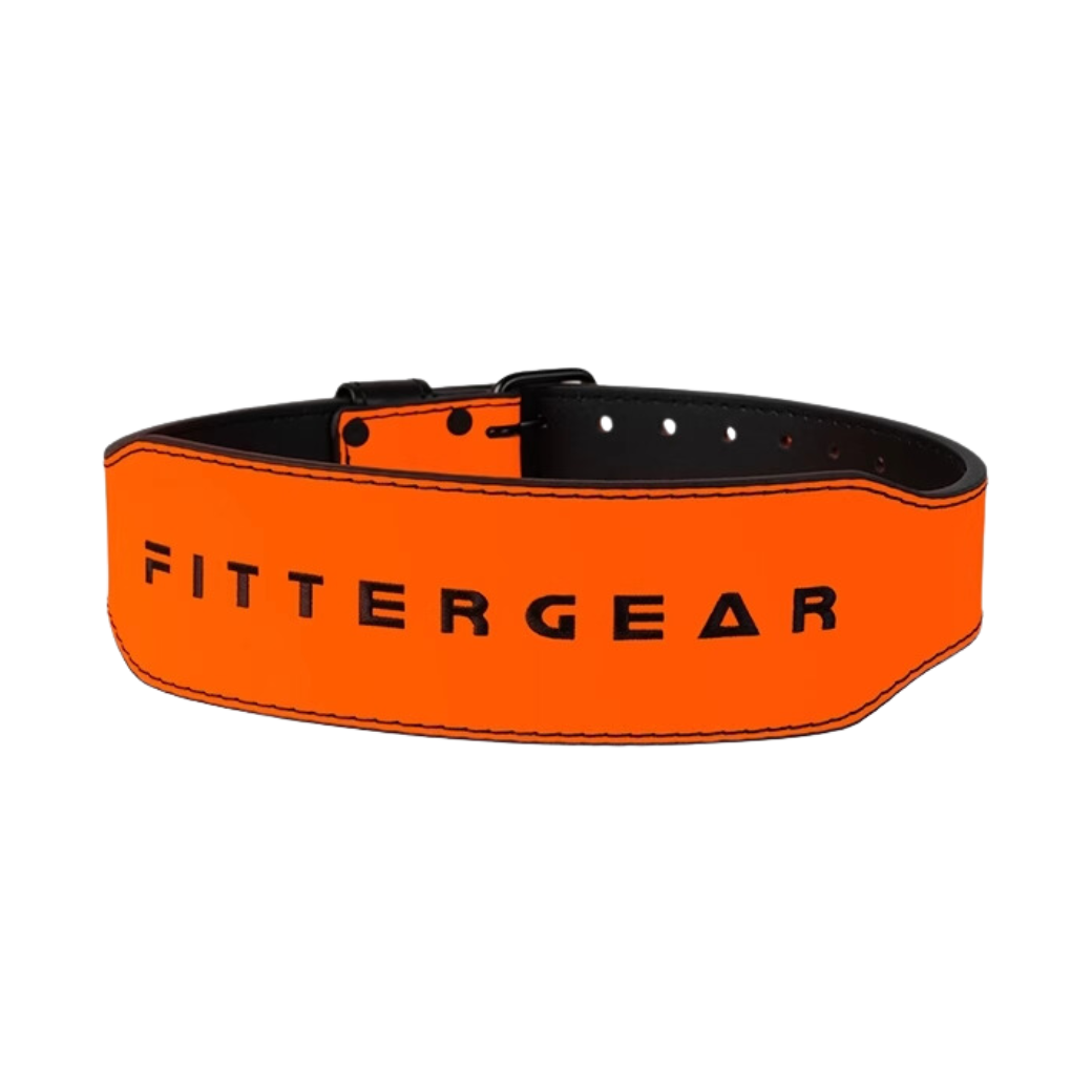 FITTERGEAR WEIGHT LIFTING BELT COWHIDE เข็มขัดยกน้ำหนักหนังวัวฟอกฝาด