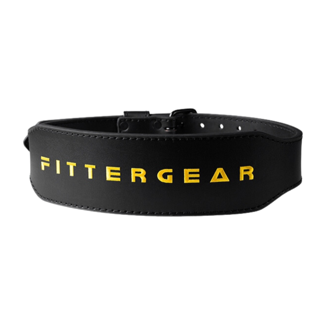 FITTERGEAR WEIGHT LIFTING BELT เข็มขัดยกน้ำหนักหนังแท้