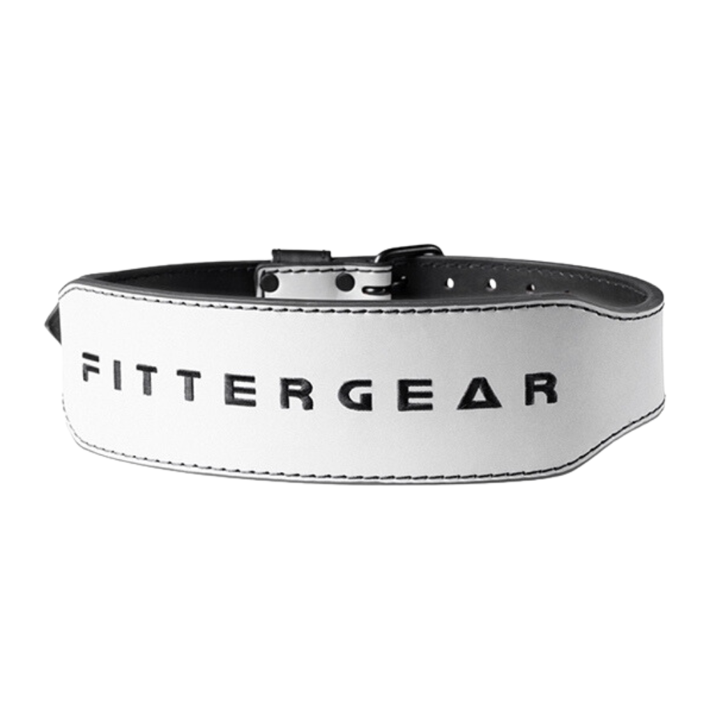 FITTERGEAR WEIGHT LIFTING BELT เข็มขัดยกน้ำหนักหนังแท้