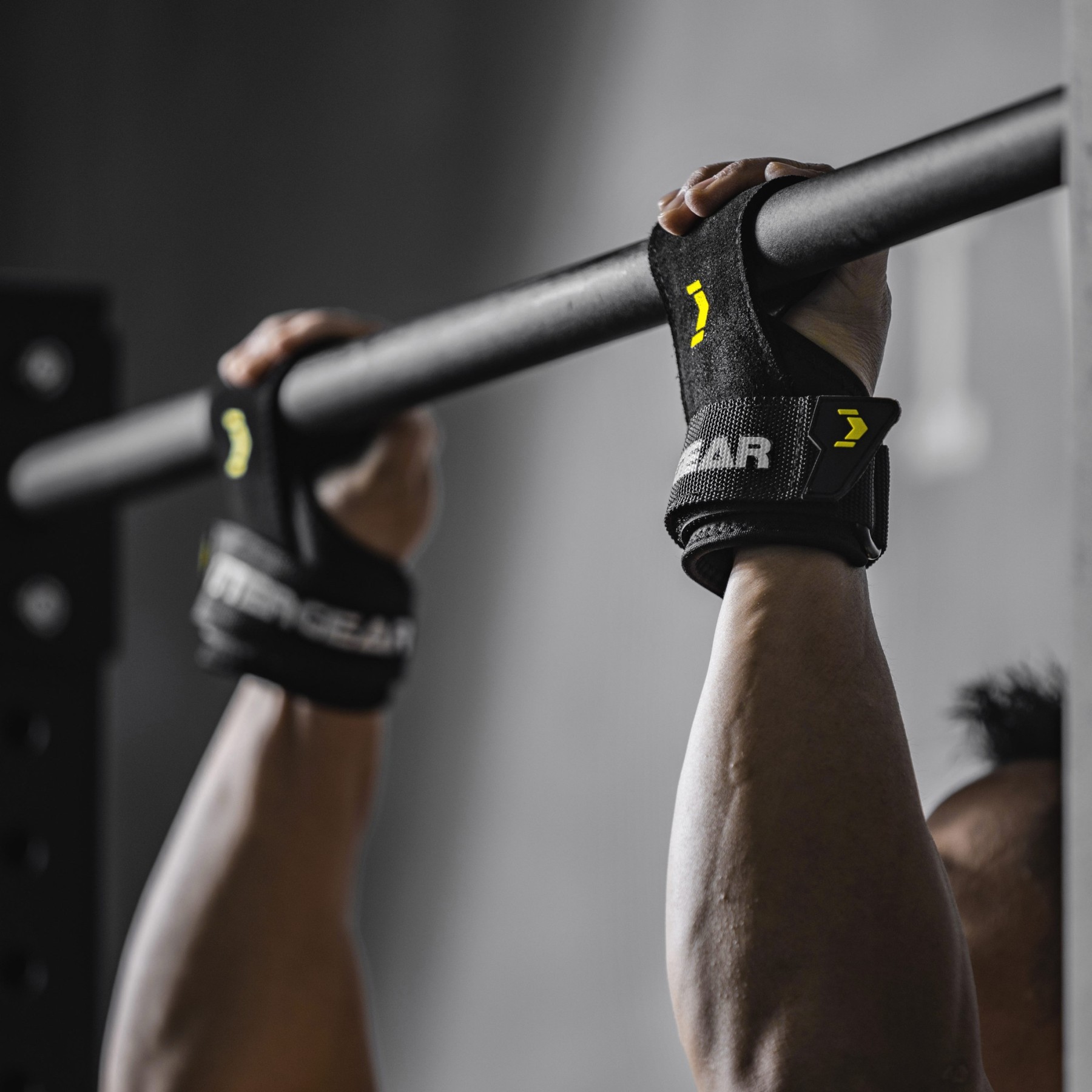 FITTERGEAR POWER GRASP PRO 2.0 ถุงมือฟิตเนสยกน้ำหนักพร้อมสายรัดข้อมือ